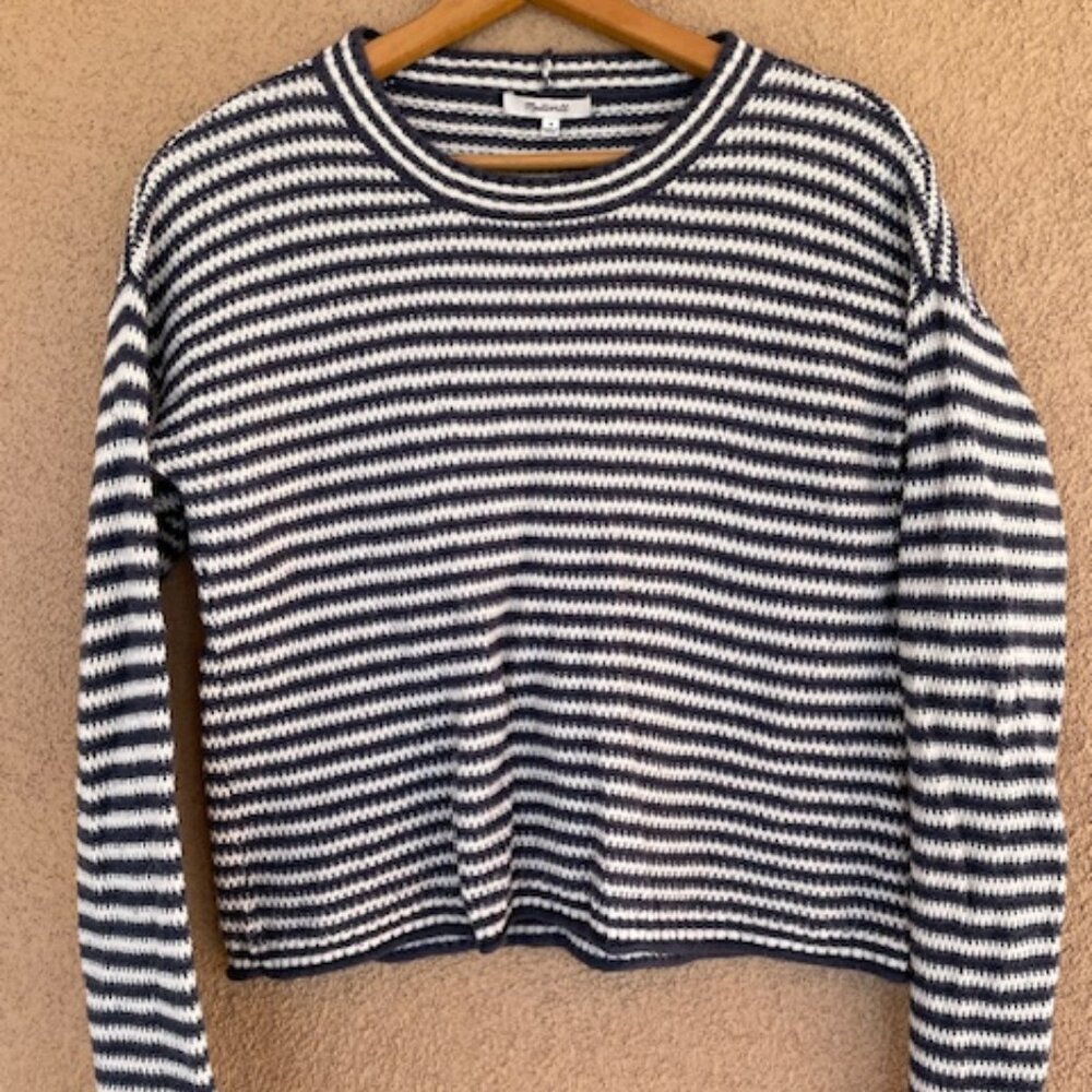 Madewell striped Sweater- M